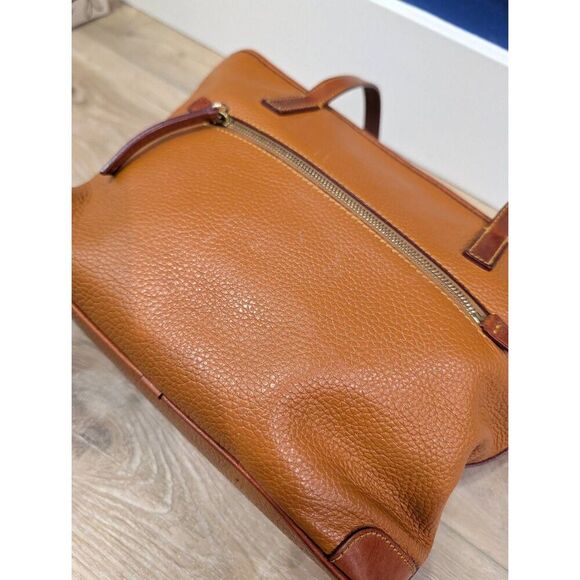 Dooney & Bourke Pebble Charleston Shopper Caramel Leather Tote Medium - Picture 16 of 16
